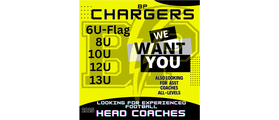 2025 Football Coaches Wanted